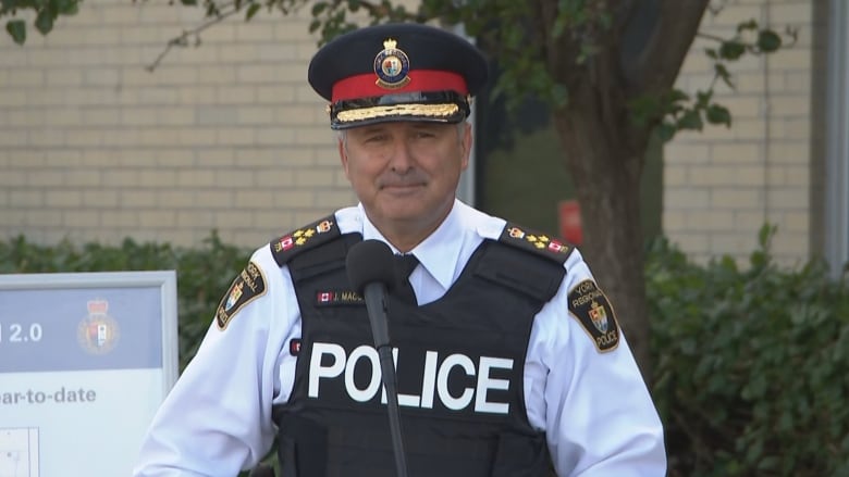 York Regional Police Chief Jim MacSween