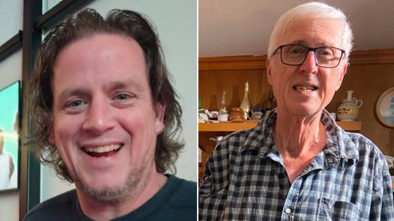 Lance Cunningham, 47, left, and Mario Bilich, 77, were killed in Niagara Falls and Hamilton respectively.