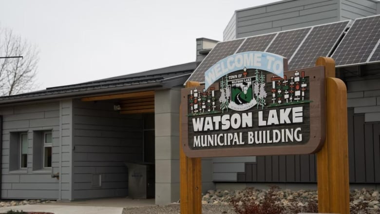 The Watson Lake municipal office