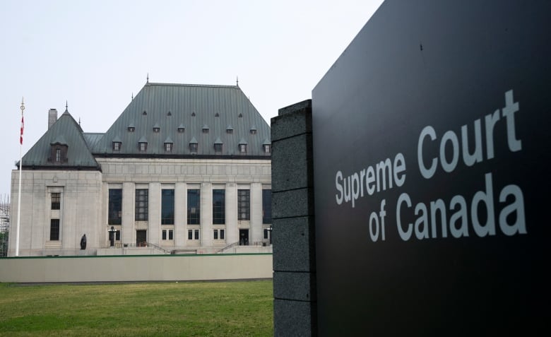 The country's top court is slated to decide today whether it will hear the case of four Canadian men held in Syria who argue Ottawa has a legal duty to help them return home. The Supreme Court of Canada is seen, Friday, June 16, 2023 in Ottawa.