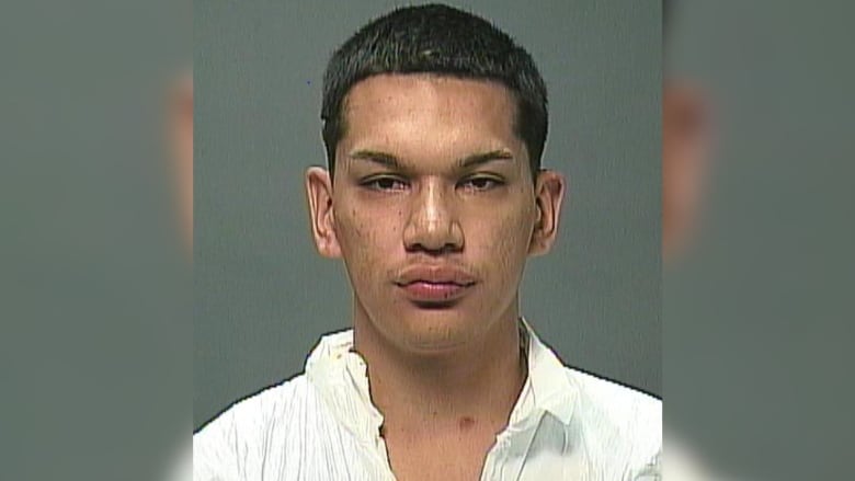 mug shot of indigenous young man 