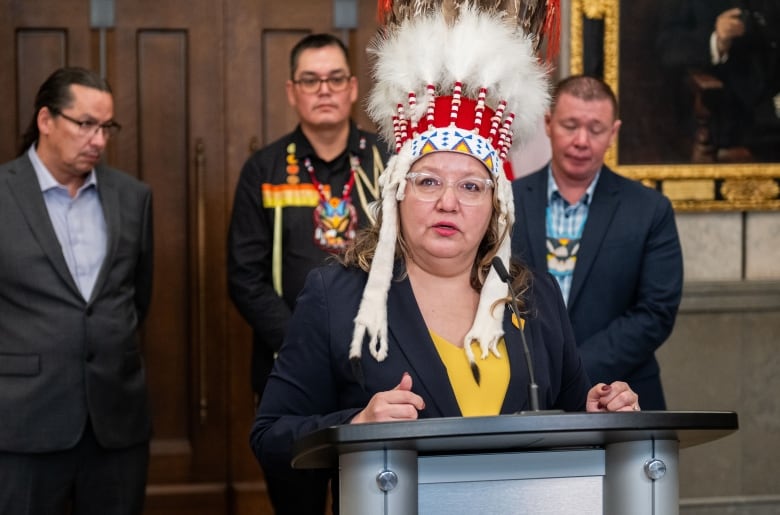 Assembly of First Nations National Chief Cindy Woodhouse Nepinak says Canada should  be tried on international stage for residential schools.