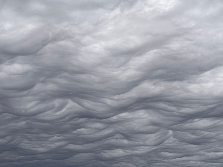 Wavy clouds.