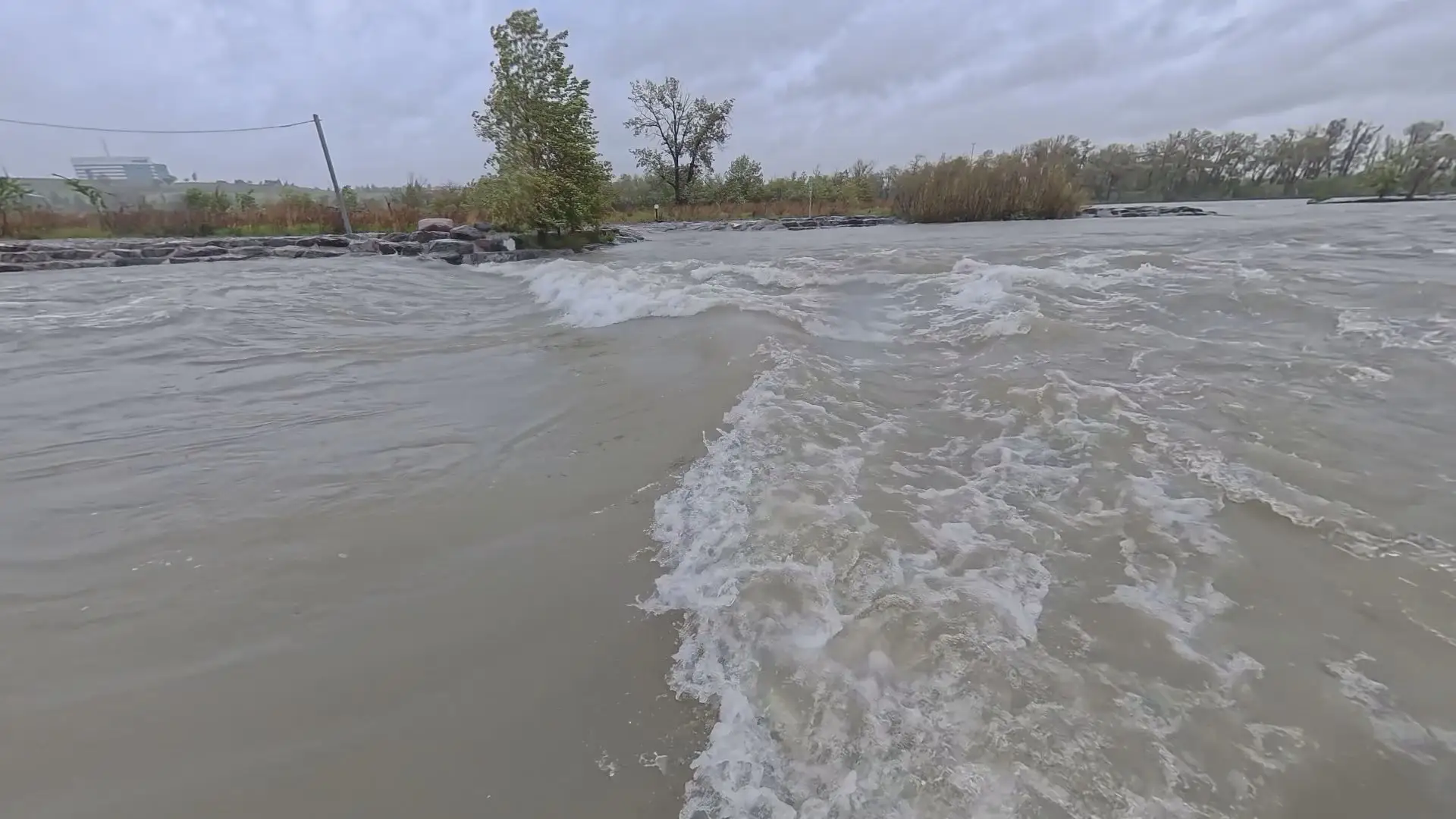 Calgary Braces for River Peak Tuesday as Heavy Rain Swells Bow and Elbow