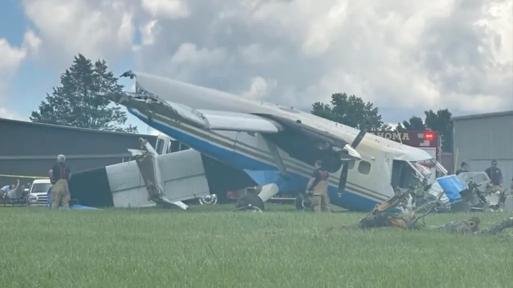 Devastating Skydiving Plane Crash Near Kansas City Claims 12 Lives