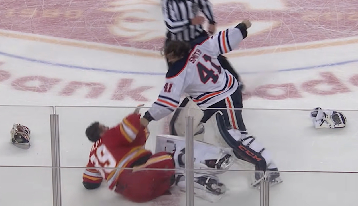 Iconic Oilers-Flames Brawl from 2020 Now Available to Stream: Relive the Chaos