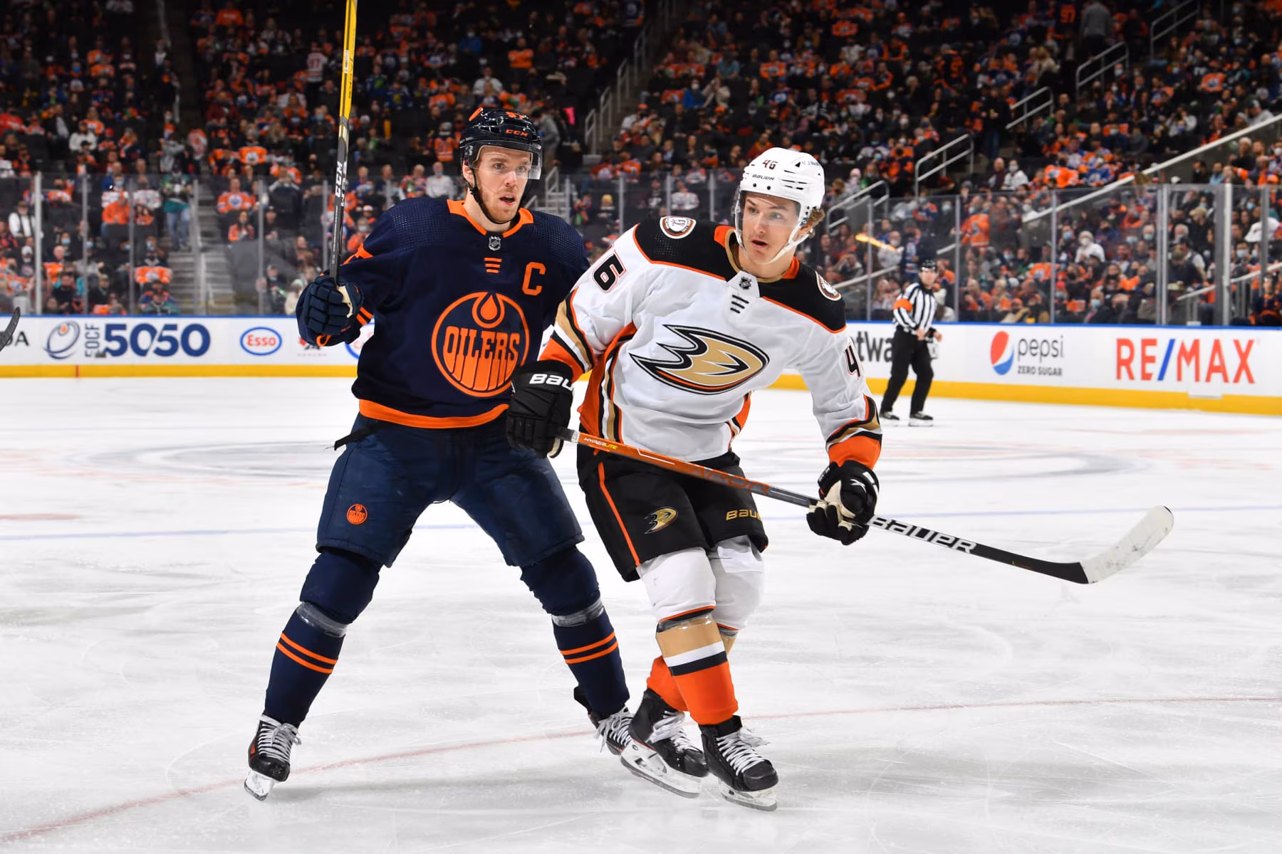 McDavid Struggles as Oilers Face Uphill Battle Against Ducks in Playoff Series