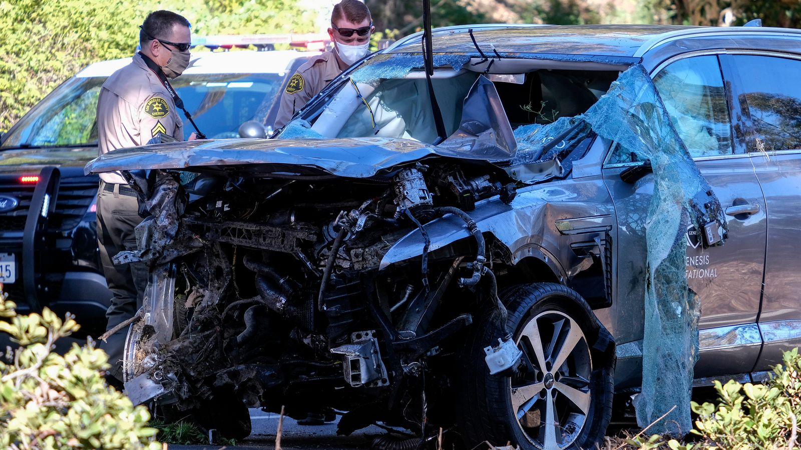 New Body Camera Footage Released From Tiger Woods' Florida Rollover Crash