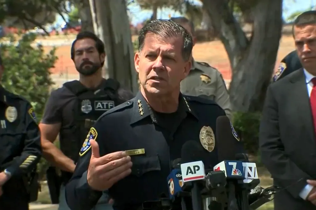 Three Dead in San Diego Shooting; California Wildfire Forces Evacuations